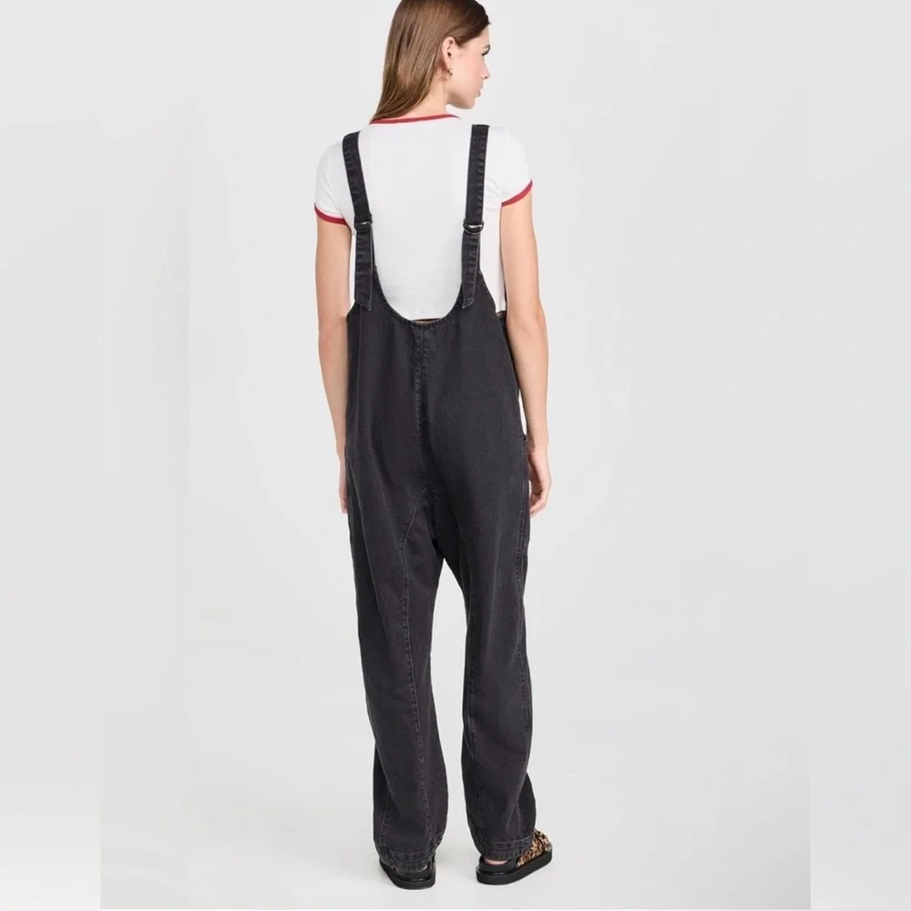 Free People We the Free High Roller Denim Overalls